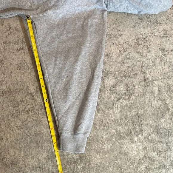 Brandy Melville Christy Zip-Up Gray Hoodie {315} - Picture 6 of 15